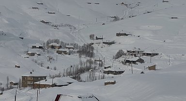 Hakkari'de kar yağışı: 229 yerleşim yerinin yolu kapandı