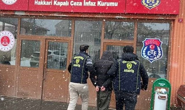 Hakkari'de uyuşturucu ve hırsızlık operasyonu