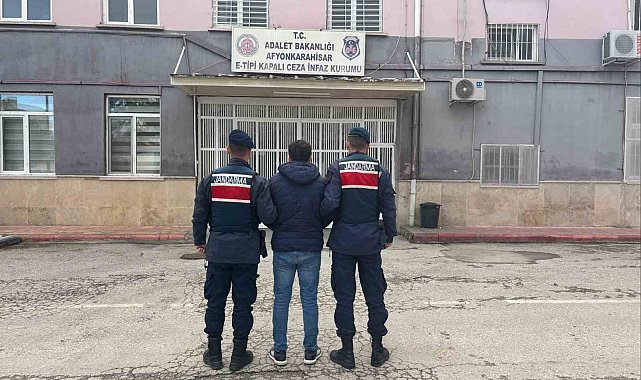 Hapis cezasıyla aranan şahsı jandarma yakaladı