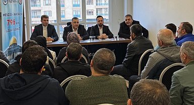 Hizmet-İş sendikası Mardin'de üyeleriyle buluştu