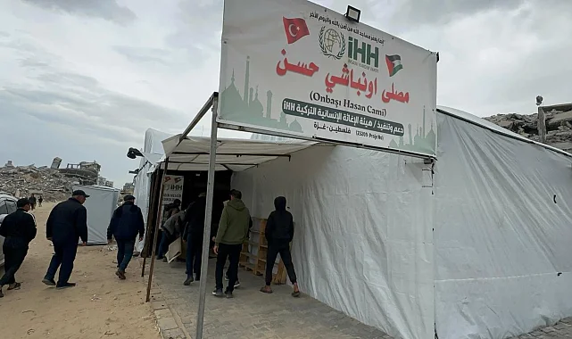 İsrail yıktı, Kocaeli Büyükşehir Gazze'de kurdu