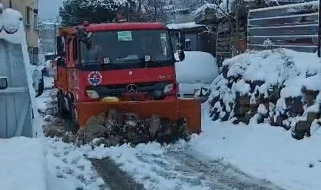 İstanbul Maltepe Belediyesi kar yağışına karşı teyakkuzda
