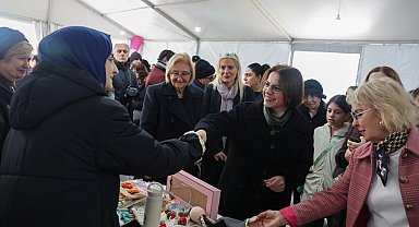 İstanbul Maltepe'de 'Kadın El Emeği Pazarı' açıldı