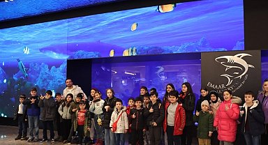 İstanbul'da Maltepeli çocuklar su altı dünyasını keşfetti