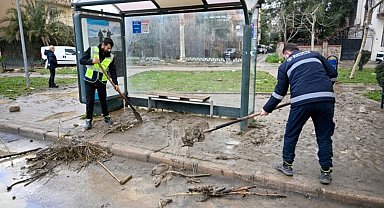 İzmir Bornova'da sel alarmı