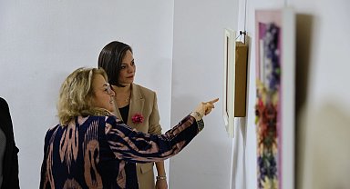 İzmir Karabağlar 'da kozalar çiçek açtı