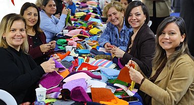 İzmir Karabağlar'dan ilmek ilmek dayanışma