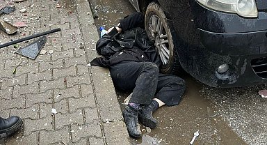 İzmir'de otomobil apartmanın bahçesine uçtu: 1'i ağır 6 yaralı