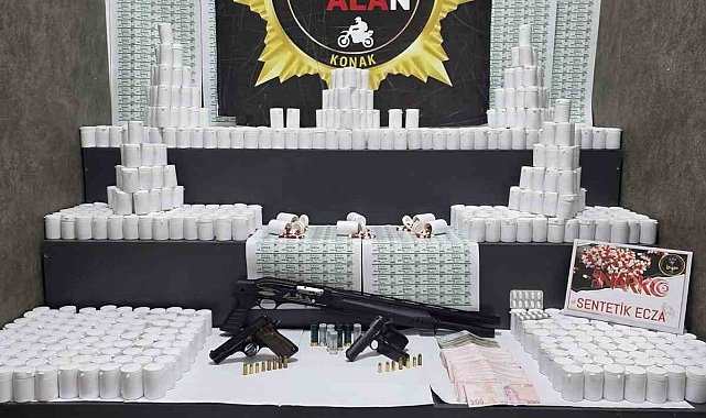 İzmir'de uyuşturucu operasyonu: 3 gözaltı