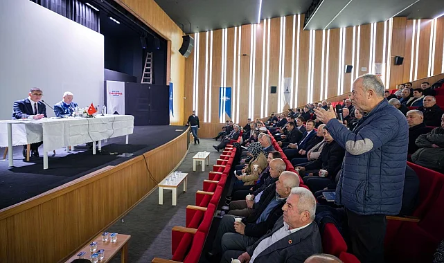 İzmir'de muhtarlarla çözüm masası Kemalpaşa'da kuruldu