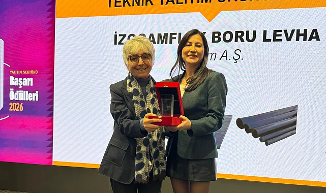 İzocam, İzocamflex ile 'Yılın Teknik Yalıtım Ödülü'nün sahibi oldu