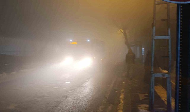Kahramanmaraş sise teslim oldu, göz gözü görmedi