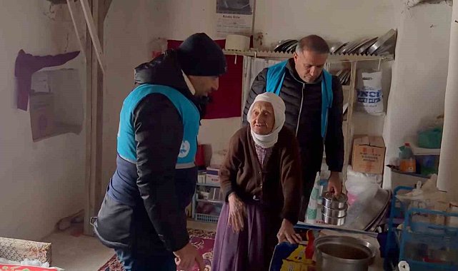 Kahta'da yaşlı ve engelli vatandaşlara sıcak yemek desteği