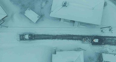 Kar sebebiyle kapanan 35 yolun 34'ü açıldı