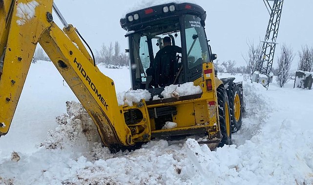 Kar yağışı, içme suyu kuyularında elektrik arızasına neden oldu