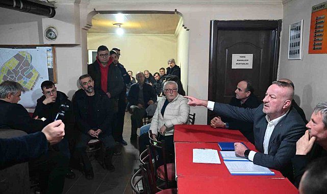 Karacabey'de imar planları mahalle toplantılarıyla yapılıyor