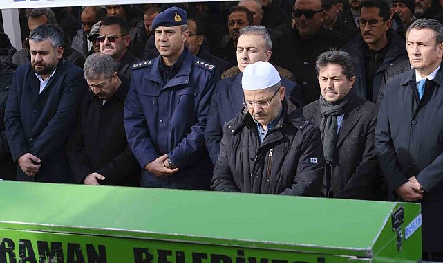 Karaman'da hayatını kaybeden Milletvekili Osman Sağlam'ın amcası toprağa verildi