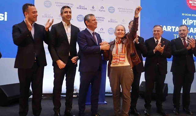 Kartallılar KİPTAŞ Kaper Sitesi'nde yeni evlerine kavuştu