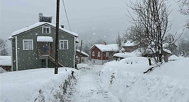 Kastamonu'da kar 167 köy yolunu ulaşıma kapattı