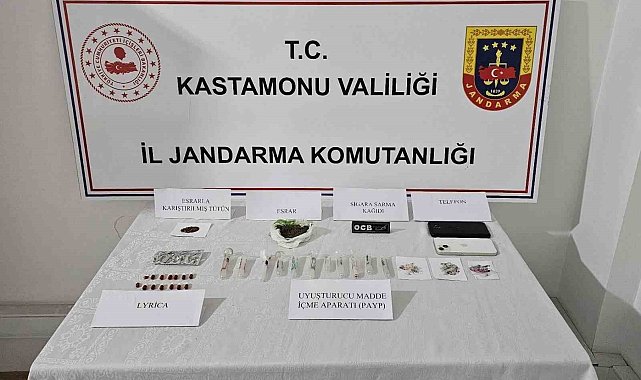 Kastamonu'da uyuşturucu operasyonu: 4 tutuklama