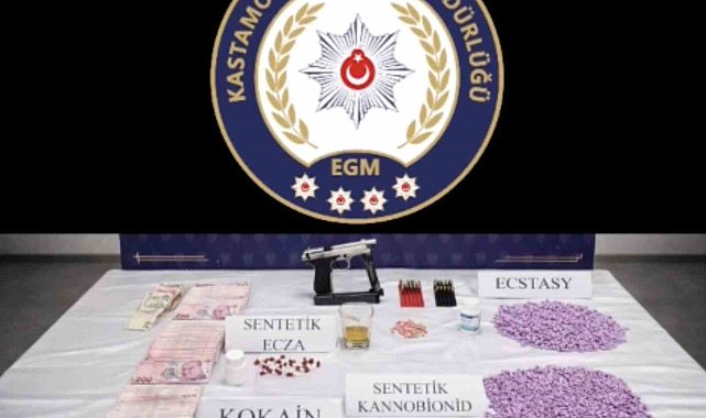 Kastamonu'daki uyuşturucu operasyonunda 1 şüpheli tutuklandı