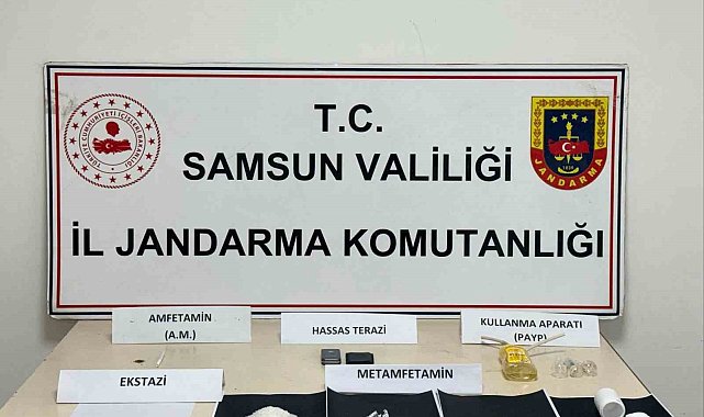 Kavak'ta jandarmadan uyuşturucu operasyonu: 3 gözaltı