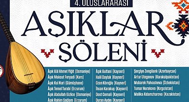 Kayseri 4. Uluslararası Âşıklar Şöleni'ne geri sayım