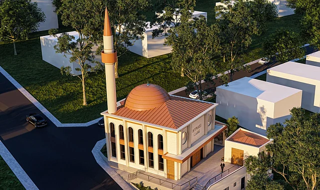Kayseri Melikgazi'de Aynalı Cami'ye yeni makyaj