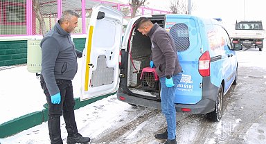 Kayseri Melikgazi'nin 'Sevimli Dost Ambulansı' boş durmadı