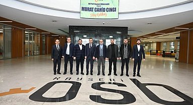 Kayseri OSB Millevekili Cıngı'yı ağırladı