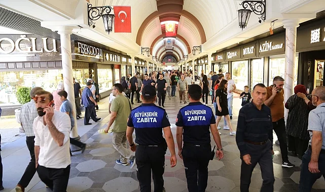 Kayseri zabıtasından huzur denetimleri