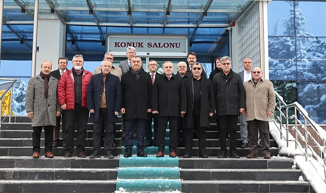 KAYSO yönetimi ERÜ'nün projelerini dinledi