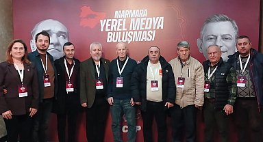 Keşanlı gazeteciler CHP Marmara Yerel Medya Buluşması'na katıldı