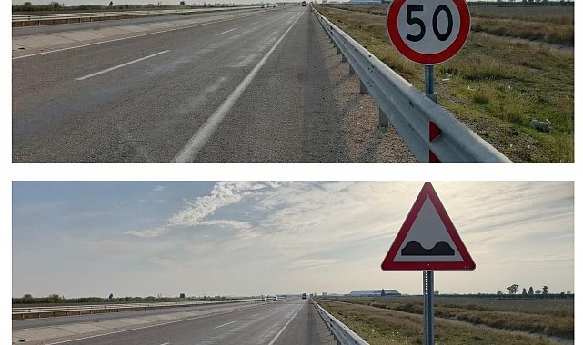 KGM'nin sorumluluk alanındaki 58 bin 246 adet trafik levhası kaldırıldı