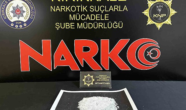 Kırıkkale'de uyuşturucu operasyonunda bir şüpheli tutuklandı