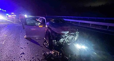 Kırklareli'de otomobiller çarpıştı: 6 yaralı