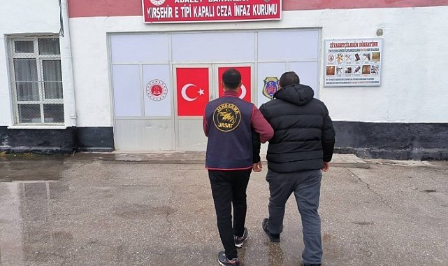 Kırşehir'de aranan hükümlü yakalandı