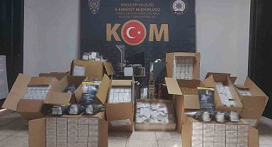 Kırşehir'de kaçak tütün operasyonu