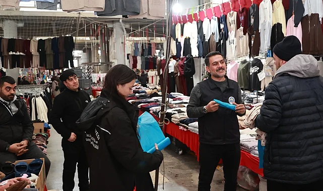 Kocaeli Gebze'de pazar yerlerinde sıfır atık dönemi başladı