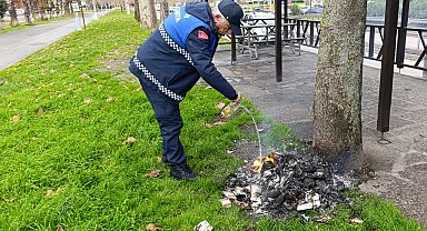 Kocaeli Zabıtası'ndan örnek duyarlılık