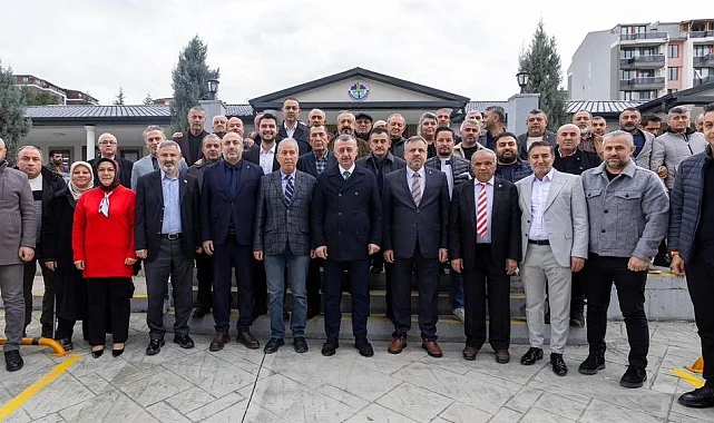 Kocaeli'de Başkan Büyükakın Ordulular Derneği ile buluştu