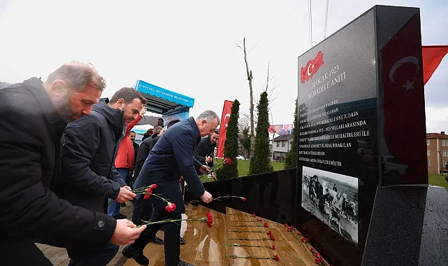 Kocaeli'de Mübadele Anıtı Başiskele'de açıldı