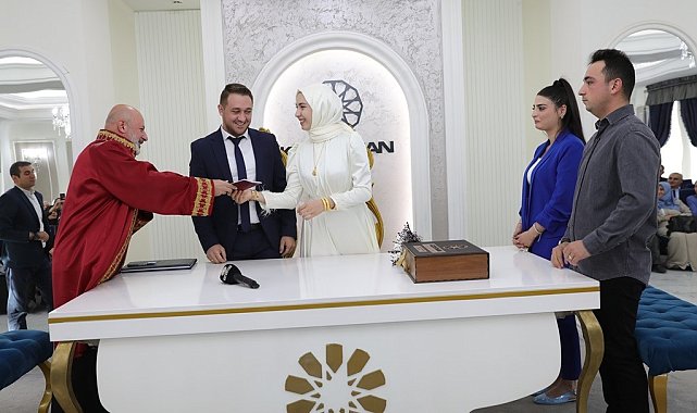 Kocasinan'da 2 bin 638 çift dünya evine girdi