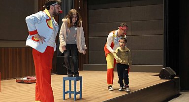 Konya Karatay'da okula 'sanat dolu mola' etkinliği