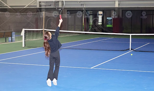 Konya Tenis Turnuvası Karatay'da tüm heyecanıyla sürüyor