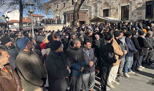 Konya'da Ebu Ubeyde ve tüm şehitler için gıyabi cenaze namazı kılındı