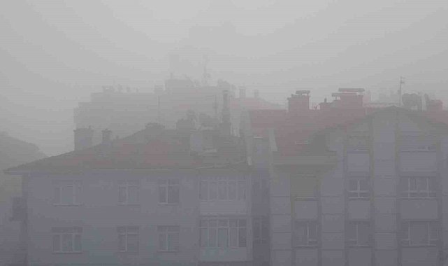 Konya'da yoğun sis etkili oluyor