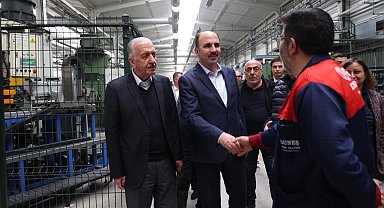 Konya'da Başkan Altay 3. OSB'yi ziyaret etti