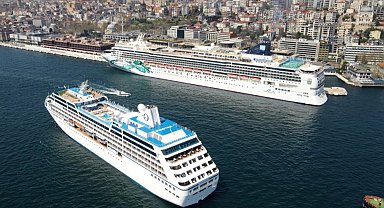 Kruvaziyer yolcusu 2 milyonu aştı... Kuşadası Limanı zirvede