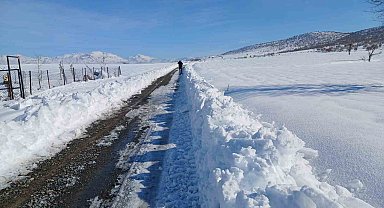 Kulp'ta taşımalı eğitime kar tatili, ilçe merkezinde okullar açık